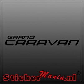 Grand caravan sticker