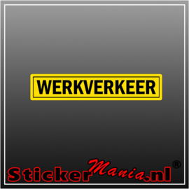 Werkverkeer Full Colour sticker