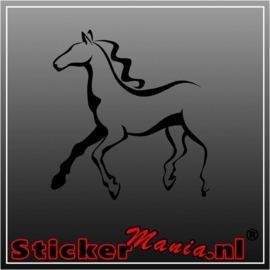 Paard 9 sticker