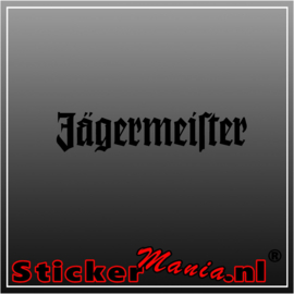 Jagermeister 2 sticker