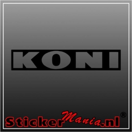 Koni sticker