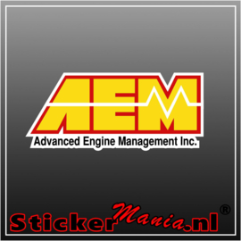 AEM Full Colour sticker