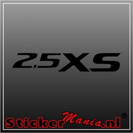 Subaru 2.5XS sticker