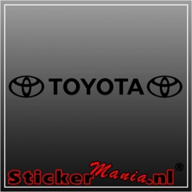 Toyota raamstreamer sticker