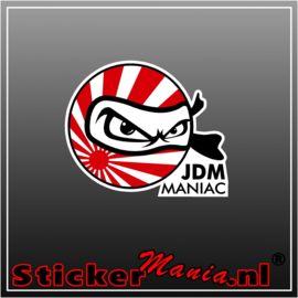 JDM Maniac Full Colour sticker