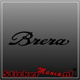 Alfa romeo brera sticker