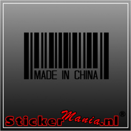 Made in China sticker