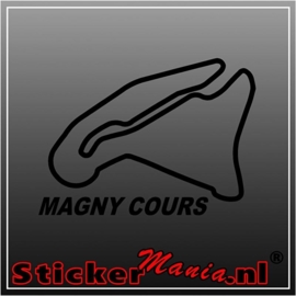 Magny cours circuit sticker
