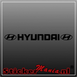 Hyundai raamstreamer sticker