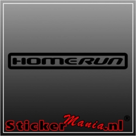 Homerun sticker