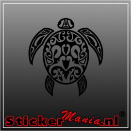 Schildpad tribal sticker