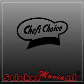 Chefs choice sticker
