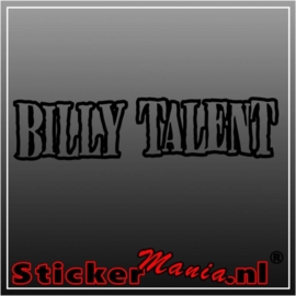 Billy talent sticker