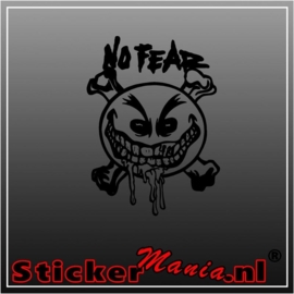 No fear 7 sticker