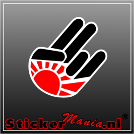 Shocker 4 Full Colour sticker