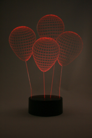 Ballonnen 3D led lamp