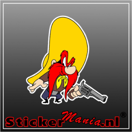 Yosemite Sam Full Colour sticker