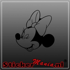 Minnie mouse 9 sticker