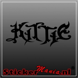 Kittie sticker