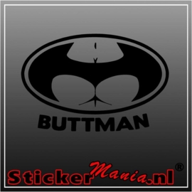 Buttman sticker