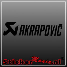 Akrapovic 2 sticker