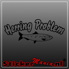 Herring problem sticker