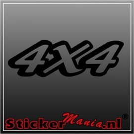 4x4 12 sticker