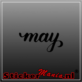 May sticker