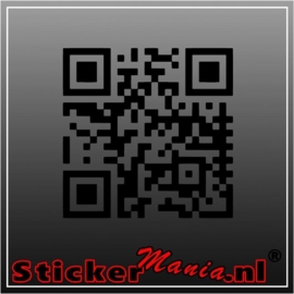 QR-code sticker