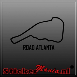Road atlanta circuit sticker