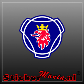 Scania logo Full Colour sticker