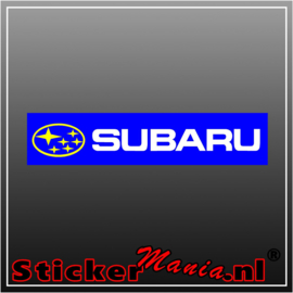 Subaru Logo Full Colour sticker