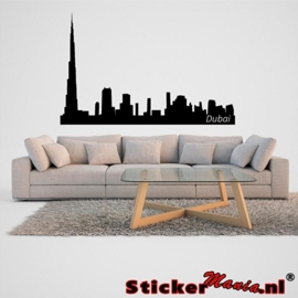 Skyline dubai muursticker