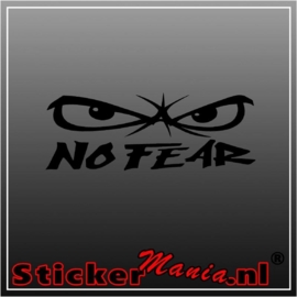 No fear 3 sticker