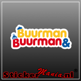 Buurman & Buurman full colour sticker