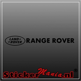 Land rover range rover sticker