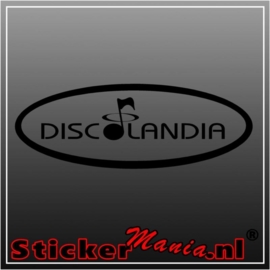 Discolandia sticker