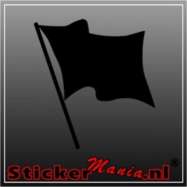 Enkele vlag 3 sticker