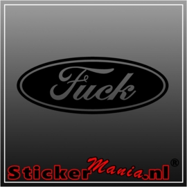 Ford f*ck sticker