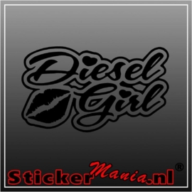 Diesel girl sticker