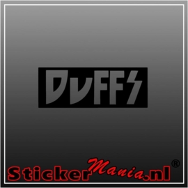 Duffs sticker