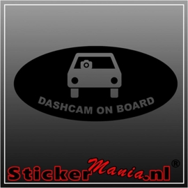 Dashcam on board sticker