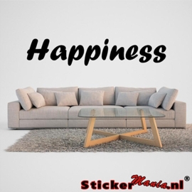 Happiness muursticker