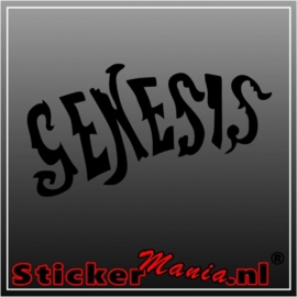 Genesis sticker