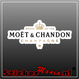 Moët & Chandon Full Colour sticker