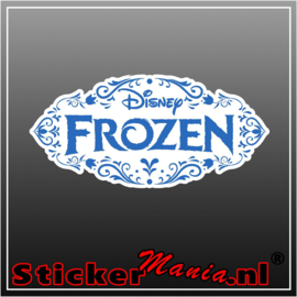 Frozen full colour sticker