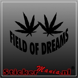 Field of dreams sticker