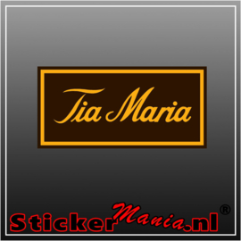 Tia Maria Full Colour sticker