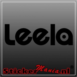 Leela sticker