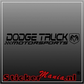 Dodge truck motorsports sticker